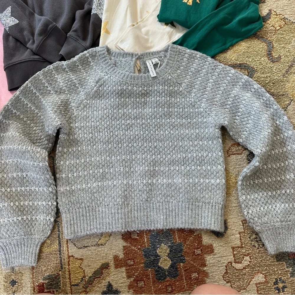 Girls Sweater Long Sleeve Assorted Brands Bundle sz L